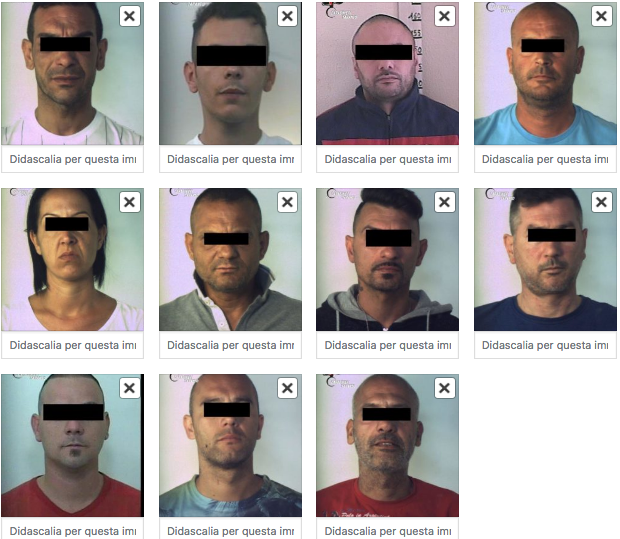 Blitz antidroga, 13 arresti NOMI E FOTO